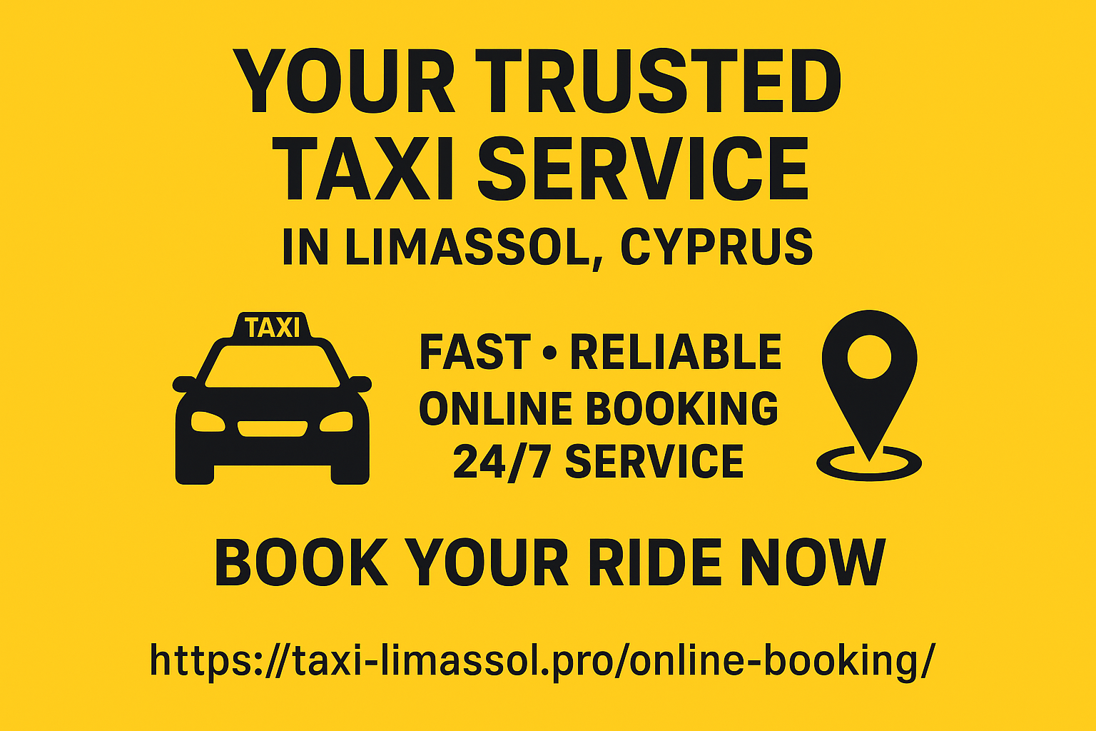 Your Trusted Taxi Service in Limassol, Cyprus